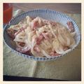 チップりん's cooksnap of when they made うどんdeさっぱり簡単カルボナーラ♪.