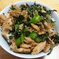 のん子。's cooksnap of when they made セロリの葉とツナのふりかけ.