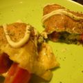 くるみモンブラン's cooksnap of when they made フレッシュバジルで♪　トマトオムレツ.