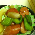 よしお03's cooksnap of when they made ☆ソーセージの甘辛炒め(・ω・)/.