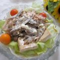miyuki12's cooksnap of when they made お豆腐＆牛蒡サラダ、トマト★昆布ポン酢で.