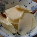たよたひママ's cooksnap of when they made アメリカでカブの千枚漬け（紅白）♪.