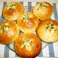 FUKINO's cooksnap of when they made ごはん入り♪チーズパン.