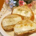 るるおか's cooksnap of when they made 干し椎茸＆チーズトースト.