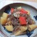 エダッコ's cooksnap of when they made 肉なし！肉じゃが.