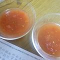 えーみーるる's cooksnap of when they made 林檎ジュースでとまとゼリー.