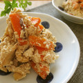 まろんかふぇ's cooksnap of when they made にんじんとしいたけで簡単！白和え.