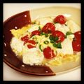 section9's cooksnap of when they made トマトと豆腐の卵炒め.
