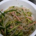 love1014's cooksnap of when they made 簡単♪もやしの中華サラダ.