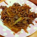 なおっち0922's cooksnap of when they made 牛肉とジャガ芋の炒め物.