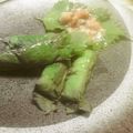 時花菜's cooksnap of when they made 甘味噌入り大葉の竹輪チーズ巻き.