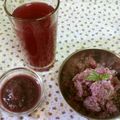 エンテれいに's cooksnap of when they made 一度で三品！ぶどうジュース・ジャム・シャーベット.