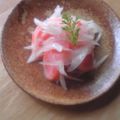 まるかば's cooksnap of when they made サーモンと玉ねぎの柚子胡椒マリネ.