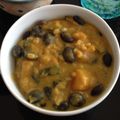 41food's cooksnap of when they made かぼちゃと煮豆のあま～い豆乳粥.