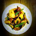 junar's cooksnap of when they made 茄子とチャーシューのピリ辛炒め.