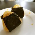 hana_4's cooksnap of when they made ✿洋風❀卵とクリームチーズの✿おにぎり.