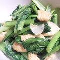 奈緒吉's cooksnap of when they made 小松菜と油あげの炒め煮.