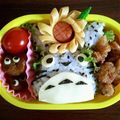 新助mama★'s cooksnap of when they made キャラ弁☆となりのトトロ.