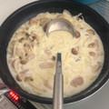 ju22's cooksnap of when they made フライパンひとつ鶏肉ときのこのクリーム煮.