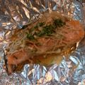 クックL8U9HI☆'s cooksnap of when they made 秋鮭のバター醤油ホイル焼き.