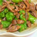あこみっこ's cooksnap of when they made 砂肝とししとうの塩炒め.