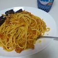 sm0116's cooksnap of when they made 完熟トマトのトマトソースパスタ＊.