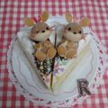 Rika5☆'s cooksnap of when they made 簡単デコ飾りDEチュ〜☆.