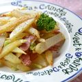 jelwee's cooksnap of when they made ジャーマンポテト風☆セロリ入り.