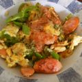 光美ママ's cooksnap of when they made ウインナーとピーマンのおかか炒め.