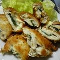 450μmの天体観測's cooksnap of when they made ササミの大葉チーズ巻きフライ.
