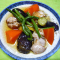 Jock's cooksnap of when they made 鶏となすの素揚げ煮。.