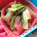 soratea's cooksnap of when they made 大根葉とハムのオイマヨ炒め.