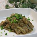 ベルラッキー's cooksnap of when they made なすの胡麻和え.