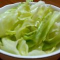 よあけ2012's cooksnap of when they made やみつき塩レタス.