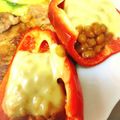 あかりん638's cooksnap of when they made パプリカと納豆のチーズ焼き♪.