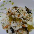 sahola's cooksnap of when they made 鮭と高菜の混ぜご飯☆.