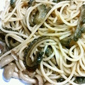 むつこ８２'s cooksnap of when they made ゴーヤとしめじの和風パスタ.