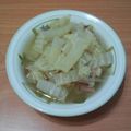 キヨサカ's cooksnap of when they made ルクルーゼで白菜とベーコンのスープ.