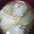 ☆yuui☆'s cooksnap of when they made サンマのつみれ汁.