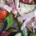 あいぼっくる's cooksnap of when they made カリカリベーコンと夏野菜のピリ辛素麺♬.