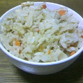yurinon's cooksnap of when they made 旨みたっぷり＊鶏五目飯＊.