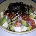まろんクン's cooksnap of when they made アボガドと豆腐のマヨ味噌だれ丼.