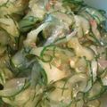 zyagagori's cooksnap of when they made さっぱり*。ごま油がそそる♡梅きゅうり.