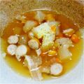 茶亜莉伊's cooksnap of when they made 大根とにんじんのコンソメスープ.