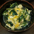 a_chin1202's cooksnap of when they made 超簡単！小松菜と卵の炒めもの☆.