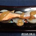 オオノさん's cooksnap of when they made コクごまだれ☆鮭と大根フライパン蒸し.