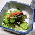 Jock's cooksnap of when they made 新生姜入り胡瓜の酢の物.