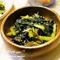 平井婦人's cooksnap of when they made ちょい薬膳♪小松菜と大葉じゃこ炒め.