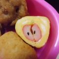 ayaakari's cooksnap of when they made お弁当(*^o^*) りんご卵焼き.