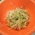 カルピスロック's cooksnap of when they made キャベツとピーマンとミョウガのサラダ.